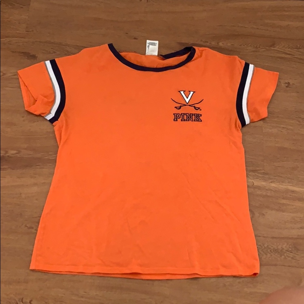 PINK UVA Cavaliers short sleeve tee
